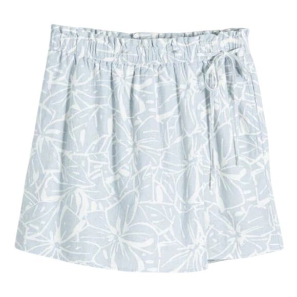 Madewell Pants - Madewell Linen Skort Tie-Waist